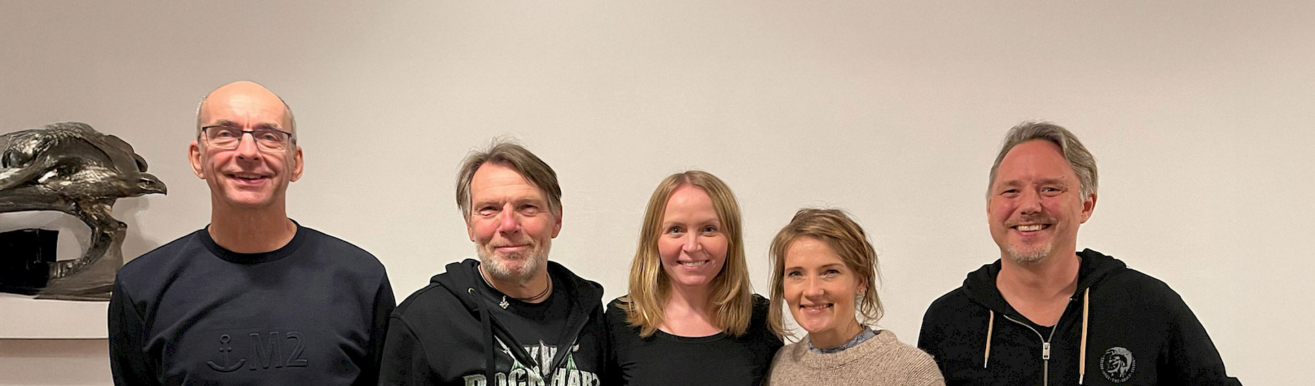 Fünf Mitglieder des Ehrenrats bei den Hannover Runners